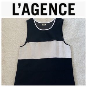 L’AGENCE black color block top